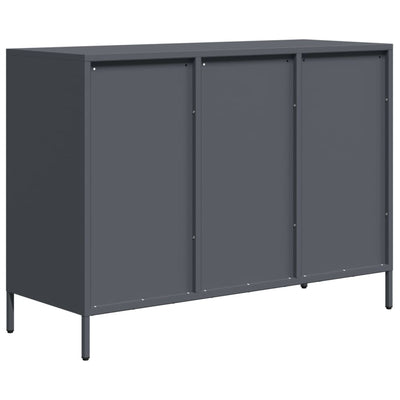 senkki antrasiitti 101,5x39x73,5 cm kylmävalssattu teräs
