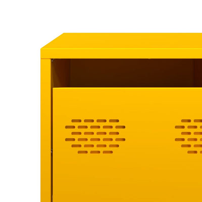 Sinapinkeltainen sohvapöytä Nucusoara 101,5x50x43,5cm