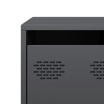 Antrasiitti sohvapöytä Vestica 68,5x50x43,5cm (kylmävalssattu teräs)