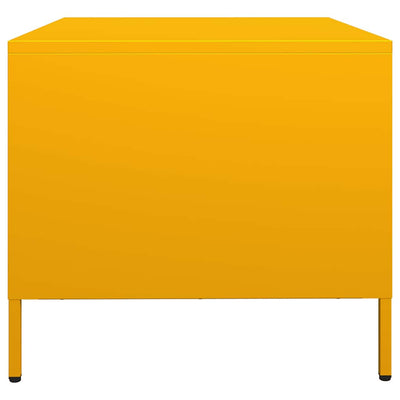 Sinapinkeltainen sohvapöytä Vestica (kylmävalssattu teräs)