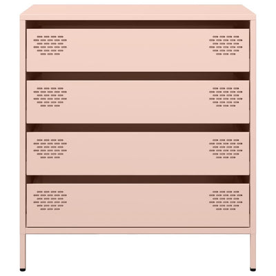 Pinkki senkki Neaga 68x39x73,5cm (kylmävalssattu teräs)