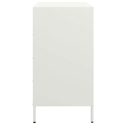 Senkki Valkoinen 68x39x73,5 cm Kylmävalssattu teräs