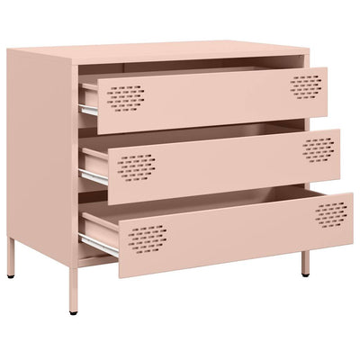Senkki pinkki 68x39x58,5 cm kylmävalssattu teräs