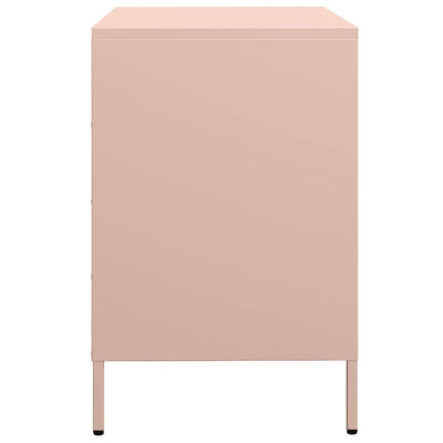 Senkki pinkki 68x39x58,5 cm kylmävalssattu teräs