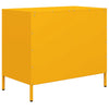 Senkki Sinapinkeltainen 68x39x58,5 cm Kylmävalssattu teräs