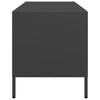 TV-taso musta 101,5x39x43,5 cm kylmävalssattu teräs