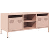 TV-taso pinkki 101,5x39x43,5 cm kylmävalssattu teräs