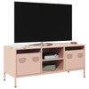 TV-taso pinkki 101,5x39x43,5 cm kylmävalssattu teräs