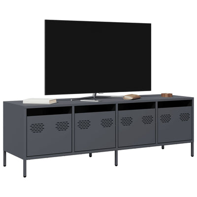 TV-taso antrasiitti 135x39x43,5 cm kylmävalssattu teräs