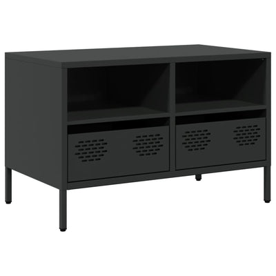 TV-taso musta 68x39x43,5 cm kylmävalssattu teräs