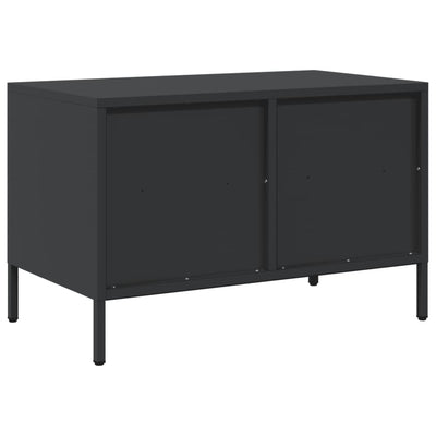 TV-taso musta 68x39x43,5 cm kylmävalssattu teräs