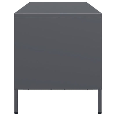 TV-taso antrasiitti 68x39x43,5 cm kylmävalssattu teräs