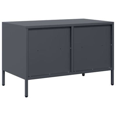 TV-taso antrasiitti 68x39x43,5 cm kylmävalssattu teräs
