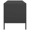 TV-taso musta 101,5x39x43,5 cm kylmävalssattu teräs