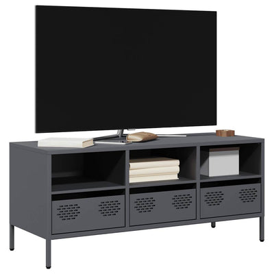 TV-taso antrasiitti 101,5x39x43,5 cm kylmävalssattu teräs