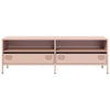TV-taso pinkki 135x39x43,5 cm kylmävalssattu teräs