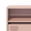 TV-taso pinkki 135x39x43,5 cm kylmävalssattu teräs