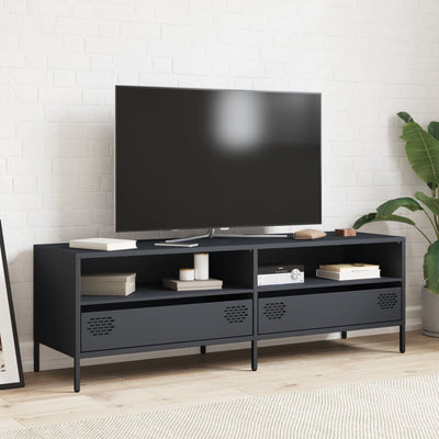 TV-taso antrasiitti 135x39x43,5 cm kylmävalssattu teräs