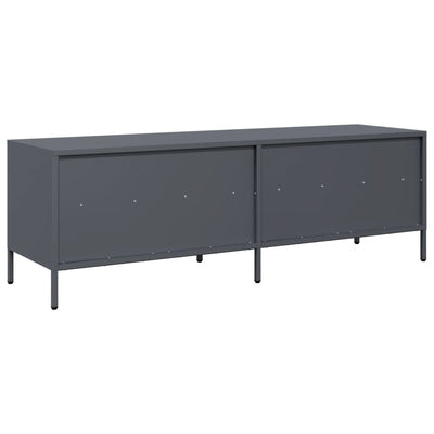 TV-taso antrasiitti 135x39x43,5 cm kylmävalssattu teräs