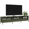 TV Kaappi Oliivinvihreä 202x39x43,5 cm Kylmävalssattu teräs