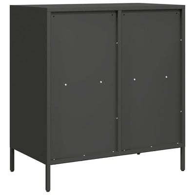 Senkki musta 68x39x73,5 cm kylmävalssattu teräs