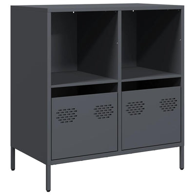 senkki antrasiitti 68x39x73,5 cm kylmävalssattu teräs
