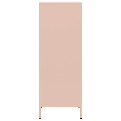 Kaappi pinkki 35x39x103,5 cm teräs