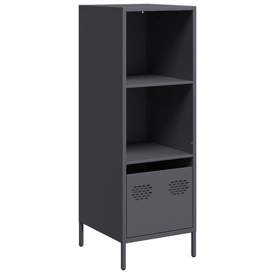 Highboard Antrasiitti 35x39x103,5 cm Teräs