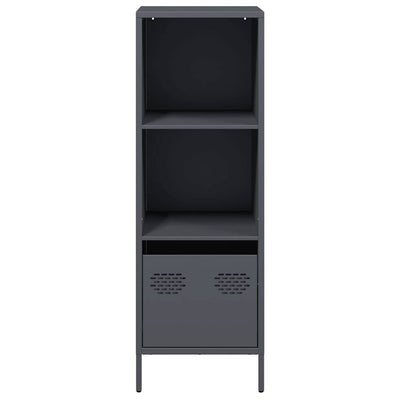Highboard Antrasiitti 35x39x103,5 cm Teräs