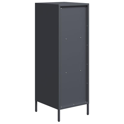 Highboard Antrasiitti 35x39x103,5 cm Teräs