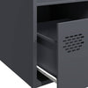 Antrasiitti highboard Nectar 35x39x103,5cm (teräs)