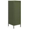 Highboard Oliivinvihreä 35x39x103,5 cm Teräs