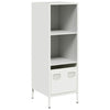 Highboard Valkoinen 35x39x103,5 cm Teräs