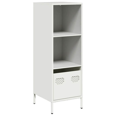 Highboard Valkoinen 35x39x103,5 cm Teräs