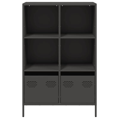 Kaappi musta 68x39x103,5 cm teräs