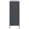 Highboard Antrasiitti 68x39x103,5 cm Teräs