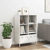 Highboard Valkoinen 68x39x103,5 cm Teräs