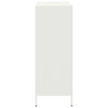 Highboard Valkoinen 68x39x103,5 cm Teräs