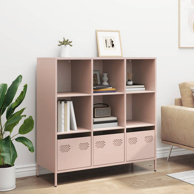 Highboard Pinkki 101,5x39x103,5 cm Teräs