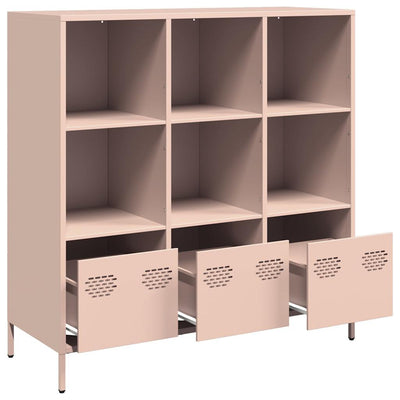 Highboard Pinkki 101,5x39x103,5 cm Teräs