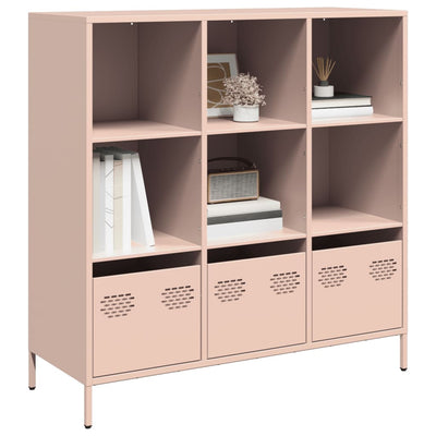 Highboard Pinkki 101,5x39x103,5 cm Teräs