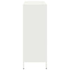 Highboard Valkoinen 101,5x39x103,5 cm Teräs