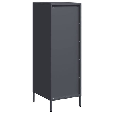 Highboard Antrasiitti 39x35x103,5 cm terästä