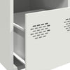 Highboard Valkoinen 39x35x103,5 cm Teräs