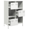 Highboard Valkoinen 68x39x103,5 cm Teräs