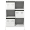 Highboard Valkoinen 68x39x103,5 cm Teräs