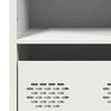 Highboard Valkoinen 68x39x103,5 cm Teräs