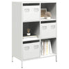 Highboard Valkoinen 68x39x103,5 cm Teräs