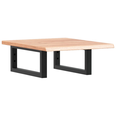 Teräs ja täysi tammi pesuallashylly Lulus (seinälle)