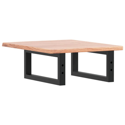 Teräs ja täysi tammi pesuallashylly Lulus (seinälle)